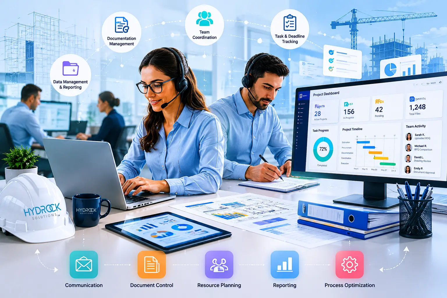 Project operations support services